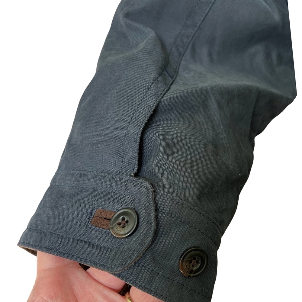 LL Bean Men’s Blue Canvas Field Barn Coat Removable Down Quilted Lining - Large - Picture 5 of 16